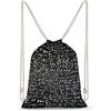 Lawenp Math'sPhysics Equazioni e formule Zaino con coulisse Borsa da palestra sportiva in tela Borsa a tracolla resistente per uomo Donna