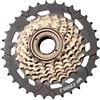 QZIVNBPM Adatto per Cassetta MTB Tourney TZ500 A 6/7 velocità, Ruota Libera per Mountain Bike, Pignone con Filettatura in Metallo 14-28/34T, 6/7v Falsamaglia Catena Bici Cassette e pignoni