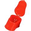 Abaodam WC Portatile da Campeggio in PVC Ispessito per Uso Temporaneo Colore Casuale