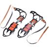 Wilgure Ramponi con 12 denti, tacchetti per ghiaccio, antiscivolo, neve, ghiaccio, trazione da camminata, copriscarpe, trazione per arrampicata, sci, ramponi