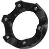 Hemobllo Supporto Antiscivolo da Palla Rotazione Bowling per Nero 360° Liscia, Base Lucidatura e Manutenzione, per Allenamento Professionale e Workstation