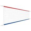 Joygoodta Rete da pallavolo per piscina, Rete da pallavolo impermeabile regolabile da 15-28FT con telaio resistente per piscine interrate e fuori terra