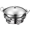 Générique Fornello da Zaino Attrezzatura Per Cucina Portatile Antivento | Kit da Escursionismo per Famiglia Adulti Donne Avventurieri Attività All'aperto BBQ