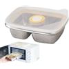 Generisch Contenitore per il pranzo con coperchio, buon contenitore per alimenti, a prova di perdite, portatile per portare i pasti, strumento di lavoro di qualità per feste e