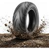 Generic 12x3.00-6.5 Pneumatico Tubeless, Ricambio Gomma 12x3-6.5, Ruota in Gomma Fuoristrada per Dirt Bike, Battistrada Resistente per Strada, Pezzo Stabile per Carrello Utilità