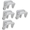 TAZIZI 4lots Affidabilità Yachts Bumper Hook Docking Square Rails Bumper Barche Accessorio per Varie Condizioni di Acqua Regolabile Gonfiabile Gancio