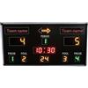 CCZRD Gioco di Pallacanestro Tabellone Segnapunti Elettronico 24 Secondi LED Conto alla Rovescia Basket Facile Vedere Sia all'Interno Che all'Esterno