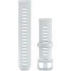 Garmin Cinturino 20mm Quick Release, Silicone, Whitestone