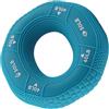 PACKOVE Anello per Allenamento Presa Mano in Silicone Blu, Rinforzatore Dita Tondo per Esercizi di Forza e Rilascio Stress, Strumento Portatile per Fitness