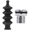 SAFIGLE Set 2 Guarnizioni in Gomma Impermeabili da 42mm e Copertura Organo Anti Infiltrazioni con Supporto in Alluminio Protezione Push Rod per Barche Rc