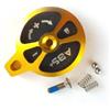 LivGrain Kit di montaggio blocco manuale Interruttore di blocco remoto per bicicletta per bici da strada Forcelle anteriori Parti di controllo assorbimento degli urti 5mm Hex Yellow