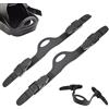 Pineeseatile 1 Paio di Cinturini per Pinne Regolabili di Ricambio per Immersione, L, Cinturini sul Tallone con Fibbie a sgancio rapido Pinne per Nuoto per Immersione a Molla Accessori Solo Cinturino