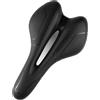 Texvora Sella per bicicletta, sella per mountain bike, design ventilato, memory foam, comodo assorbimento degli urti, 280 x 155 mm, peso 390 g