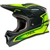 O'NEAL Oneal Sonus Slick MTB DH Casco da bicicletta, grigio/giallo, 2026