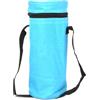WONDERFUL Borsa termica nautica per bevande, 2 litri, blu con dettagli rossi e bianchi, resistente all'acqua