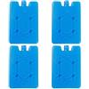 Joygoodta 4 Pezzi di Ghiaccio riutilizzabili per contenitori per Il Pranzo e refrigeratori, Confezioni per congelatore per Alimenti a Raffreddamento rapido, Blu, 11x15, 5 cm