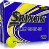 Srixon AD333 9 Tour Yellow - Dozzina di palline da golf - Distanza e controllo ad alte prestazioni - Bassa compressione - Resistente e durevole - Accessori e regali da golf premium