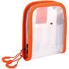 Generisch Piccola borsa trasparente per attrezzatura da pesca, borsa organizer impermeabile in PVC + PE con copertura protettiva per gancio per acqua salata, stoccaggio compatto per kayak, gite in