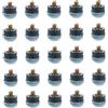 WRITWAA 30 Pezzi Punte da Biliardo in Cuoio Morbido da 10mm Vite Compatibili per Stecca da Biliardo Accessori per Riparazione Professionale a Casa