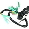 Mlswmkf Interruttore di accensione della scatola di controllo con chiave adatto Compatible With fuoribordo a 2 e 4 tempi da 75, 85, 115 e 150 CV 703-82510-43-00 MP51040 703-82510-43
