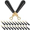 Artibetter Bobber Stopper da Pesca Nero 30 Pezzi in Silicone e Metallo Design Compatto e Versatile Accessori per Filo da Pesca e Trota