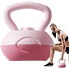 Generisch Kettlebell per allenamento della forza, kettlebell con pesi, kettlebell regolabile, fitness a casa, morbido allenamento della forza, regolabile, per uomini e donne, principianti