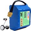 FREEDOH Batteria per Hoverboard 24V, Batteria per Scooter Elettrico 24V 4Ah, batterie al Litio con Scheda di Protezione BMS.