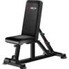 Boudech - THOR 250 - Panca da fitness per allenamento con pesi e manubri ad inclinazione regolabile, design ultra ergonomico e solido telaio antiscivolo capacità di carico fino a 250 kg