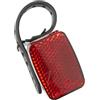 Fischer Supporto Universale per specchietto retrovisore per Adulti, Rosso, Universale