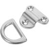 GALPADA D Rings Anchor in Acciaio Inossidabile per Accessori Barca con Installazione Veloce per Rimorchi E Camion