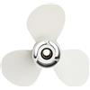KwxbcRyog Elica Fuoribordo 3X11-3/8X12 in Alluminio Compatibile con Motore Barca 25-60HP Sostituisce 663-45952-02-EL