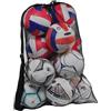 Diompirux Mesh Ball Bag Large, Durevole Rete Portatile per Calcio, Sacchetto di Rete Borsa a Tracolla con Coulisse, Impermeabile Storage Sacco, per Calcio, Pallacanestro, Pallavolo, Rugby, Pallamano