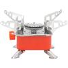 SMTYXS Mini Fornello da Campeggio A Gas Bruciatore A Turistico for Esterni di Grande Potenza Pentole Portatili Forniture for Barbecue Turismo Ricreativo Facile da Cucinare