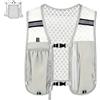 VorPrillynt Gilet Running Uomo e Donna, Gilet Idratazione, Zaino Trail Running, Tasche Multiple e Cintura Regolabile, per Escursionismo, Maratona, Corsa, Ciclismo