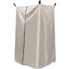 zeroupshop for instant Up - Tenda fasciatoio per esterni, resistente all'acqua, per doccia, WC, spiaggia, campeggio, grigio, 182 x 76 x 68 cm
