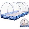 zwxqe Instant Opening Screen Tent, Portable Folding Netting Bed Tent, Lightweight Outdoor Sleeping Screen House, Multifunzionale Shelter per bambini, adulti, Senior Nap