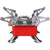 SMTYXS Fornello A Gas da Campeggio Mini Riscaldatore di Grande Potenza A Pentole Bruciatore for Turisti All'aperto Portatile Picnic Barbecue BBQ Facile da Cucinare