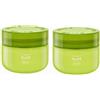 Deliplus Confezione da 2 creme per il corpo di Oliva Deliplus con burro di karité [2 barattoli x 300 ml]