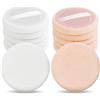 Sibba Spugna trucco, 12 pezzi, l'applicazione di fondotinta, fondotinta, sfumatura viso, cosmetici opachi, cipria in polvere, pennelli per applicazione bagnata e asciutta