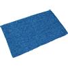 Arte Tappeti VANITY Tappeto Cotone, Lavabile, per Bagno e Cucina, Antiscivolo (60x120cm, Light Blue)