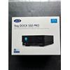 LaCie 1big Dock SSD Pro 4TB Thunderbolt 3 SSD esterno NUOVO sigillato...