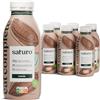 Saturo Pasto Sostitutivo Frullato Gusto Cocoa | 36 g di proteine & senza zucchero | 400 kcal | Vegano | Pasto Bevibile con Nutrienti Essenziali | Cioccolato | 6 x 400 ml
