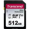 Transcend Memoria flash Transcend SDXC 340S 512 GB UHS-I [TS512GSDC340S]