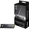 MSI SSD MSI SPATIUM M571 DLP PCIe 5.0 NVMe M.2 4T drives allo stato solido 4 TB PCI Express 3D NAND [S78-440R220-P83]