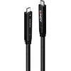 Lindy 43393 cavo USB 3.2 Gen 1 (3.1 1) 8 m C 5 Gbit/s 60 W Nero [43393]