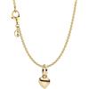 PANDORA Set di gioielli da donna, confezione multiprodotto collana con ciondolo a forma di mini cuore, color oro, regalo romantico per fidanzata o moglie 21208