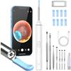 AZHE Pulizia Orecchie Otoscopio, 1920P HD P con 6 LED, 3.5mm Pulitore Orecchie