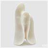 Scultura Fluid Design Ivory in Ceramica Avorio H39 cm | EDG