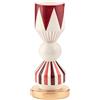 Vaso da Tavolo Geometrie Rosso in Ceramica H28 cm | EDG