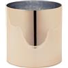 Vaso Cilindro Nida in Ceramica con Lavorazione a Nido d'Ape H20 cm | EDG